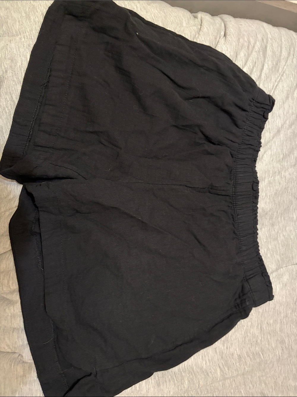 Old Navy Black Women's Elastic-Waist Athletic Shorts